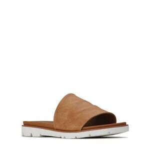 NEW LOS CABOS women's ash slide sandal in brandy